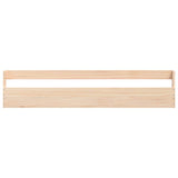 Wall-mounted Shoe Racks 2 pcs 110x9x23 cm Solid Wood Pine 833275