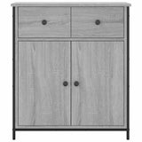 Sideboard Grey Sonoma 70x30x80 cm Engineered Wood 835527