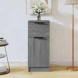 Sideboard Grey Sonoma 30x30x70 cm Engineered Wood 817002