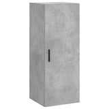 Highboard Concrete Grey 34,5x34x180 cm Engineered Wood 3199125
