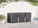 Wheelie Bin Storage Anthracite 207 x 77.5 x 112.5 cm 3422241