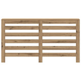 Radiator Cover Artisian Oak 149x20x82 cm Engineered Wood 852707