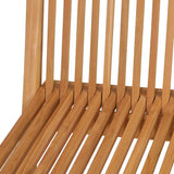 3059581 5 Piece Garden Dining Set Solid Teak Wood