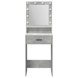 Dressing Table Concrete Grey 50 x 41 x 135 cm Engineered Wood 865094