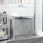 ZNTS Sink Cabinet Concrete Grey 63x29x55 cm Engineered Wood 848097