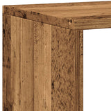Book Cabinet Old Wood 137.5x29x137.5 cm Engineered Wood 3310296