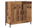 Highboard Old Wood 69.5 x 32.5 x 180 cm Engineered Wood 3415829