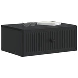 Bedside Cabinet 2 pcs Black 49 x 34.5 x 20 cm Engineered Wood 897938