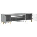 LED TV Cabinet Grey Sonoma Engineered Wood 896691