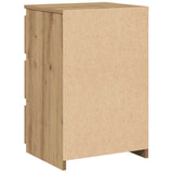 Bedside Cabinet Artisan Oak 40x35x62.5 cm Engineered Wood 856524