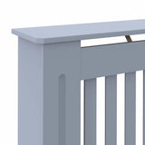 Radiator Cover 2 pcs Grey 152 x 19 x 81.5 cm Engineered Wood 3403231