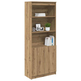 Highboard Artisan Oak 70x35x180 cm Engineered Wood 3328479