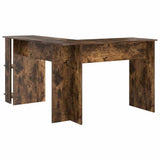 Corner Desk Smoked Oak 140 x 113.5 x 75 cm Engineered Wood 869558