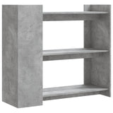 ZNTS Console Table Concrete Grey 100x35x90 cm Engineered Wood 848475