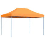 Foldable Party Tent Pop-Up Orange 410x279x315 cm 4005009