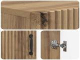 Bathroom Storage Cainet HOORN Artisan Oak 59.5 x 31 x 77 cm 897284