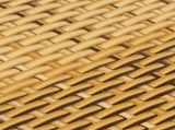Balcony Screen Light Brown 600x90 cm Poly Rattan 156275