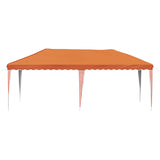 Pop-up Party Tent 575 x 290 x 245 cm Orange 42019789