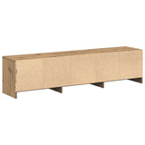 TV Cabinet Artisan Oak 165 x 34 x 40 cm Engineered Wood 8006551