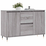 Sideboard Grey Sonoma 101.5x35x70 cm Engineered Wood 827202