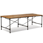 ZNTS Dining Table Solid Reclaimed Wood 240 cm 243994