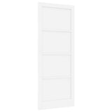 Interior Door White 93 x 232 cm Plywood 42052403