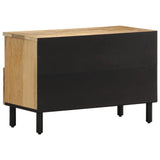 TV Cabinet 70x33x46 cm Solid Wood Mango 356892