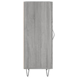 Sideboard Grey Sonoma 34.5x34x90 cm Engineered Wood 828538