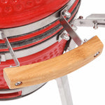 Kamado Barbecue Grill Smoker Ceramic 81 cm 316096