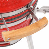 Kamado Barbecue Grill Smoker Ceramic 81 cm 316096