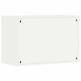 Wall Cabinet for Garage with Gas-lift Door White 883265