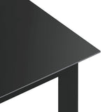 9 Piece Garden Dining Set Aluminium Anthracite 3070641