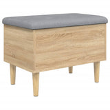 Storage Bench Sonoma Oak 62x42x46 cm Engineered Wood 835070