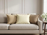 Cushion with Pillow HOUTEN 6 pcs Beige Polyester 932590