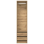 Wardrobe Artisan Oak 50x50x200 cm Engineered Wood 3318629