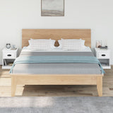 Bedside Cabinets 2 pcs White 39x39x47.5 cm Engineered Wood 816129