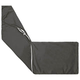 Cushion with Pillow HEERLEN 2 pcs Dark Grey Velvet 926102