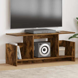 TV Stand Smoked Oak 102 x 35 x 45 cm Engineered Wood 890996