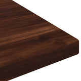 Rectangular Table Top 70 x 70 x 3.5 cm Square Solid Acacia Wood 938290