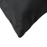 Sofa Cushions 4 pcs Black 50x50 cm Fabric 360388