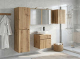 Bathroom Cabinet Set 5 pcs Artisan Oak Engineered Wood 3407350