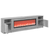 Electric Fireplace Grey Sonoma 165 x 28.5 x 47 cm 8021188