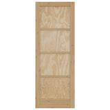 Interior Door ORKDAL Brown 78 x 211 cm Plywood 4102661