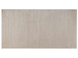 Area Rugs Rectangular GALATI Beige 200 x 140 cm Polyester 42022807