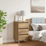 Bedside Cabinet Artisan Oak 40x35x69 cm Engineered Wood 856422