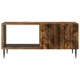 Coffee Table Smoked Oak 90 x 50 x 40 cm Engineered Wood 894500