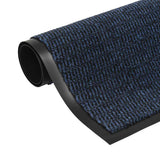 132721 Dust Control Mat Rectangular Tufted 120x180 cm Blue