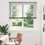 Venetian Blinds Manual Dark Grey 175 x 135 cm Aluminium 42006079