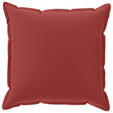 Cushion Cover 6 pcs HOUTEN Wine Red 80 x 80 cm Polyester 921742