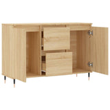 Sideboard Sonoma Oak 101.5x35x70 cm Engineered Wood 827199